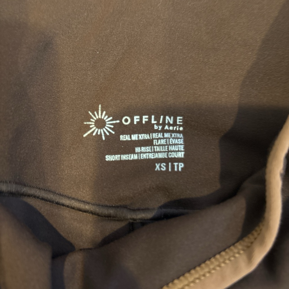 Offline by aerie, Flared Waist Tie Pants - Picture 5 of 5